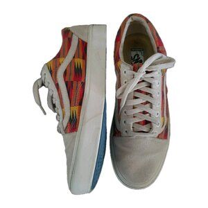 Vans Union X Old Skool 'Kente Cloth' Mens 10.5 Africa Skater Suede Low Top